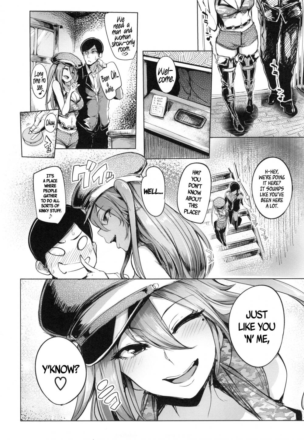 Hentai Manga Comic-One Night Stand with a Gyaru Slut! + Fucking a Gyaru Slut!-Read-7